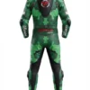 Custom Camo Green 1-Piece Leather Motorcycle Racing Suit | Peritum Moto